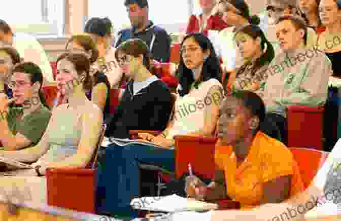 A Group Of Students Sitting In A Classroom, Listening To A Teacher Lecture. Selling School: The Marketing Of Public Education