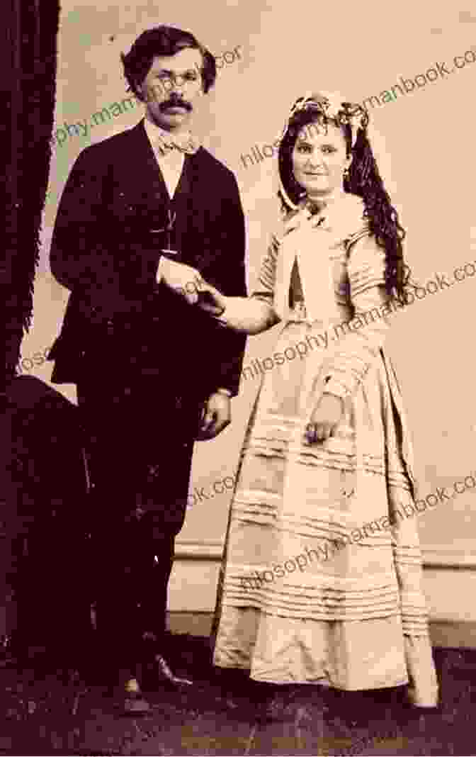 A Late 19th Century Couple Dressed In Formal Attire. Clothing And Fashion In Southern History