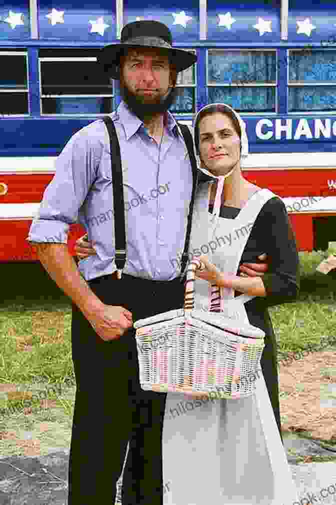 An Amish Couple Embraces Tenderly, Their Faces Radiant With The Transformative Power Of Love That Has Overcome Obstacles And Forged An Unbreakable Bond. An Unforgivable Secret (Amish Secrets 1): Amish Romance