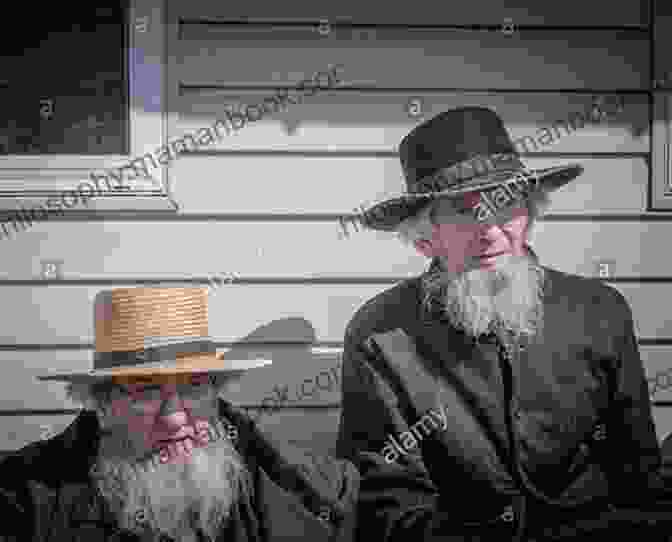 An Elderly Amish Man Sits On A Porch, His Eyes Reflecting The Wisdom And Experiences Of A Lifetime Shaped By The Secrets And Traditions Of His Community. An Unforgivable Secret (Amish Secrets 1): Amish Romance