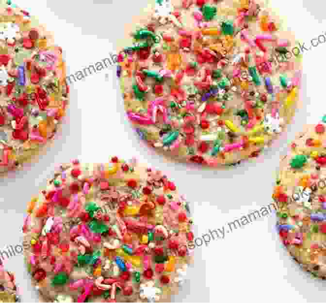 Birthday Cookies Decorated With Colorful Frosting And Sprinkles The Best Cookies Cook For Every Kitchen With 150+ Recipes To Bake For The Holidays
