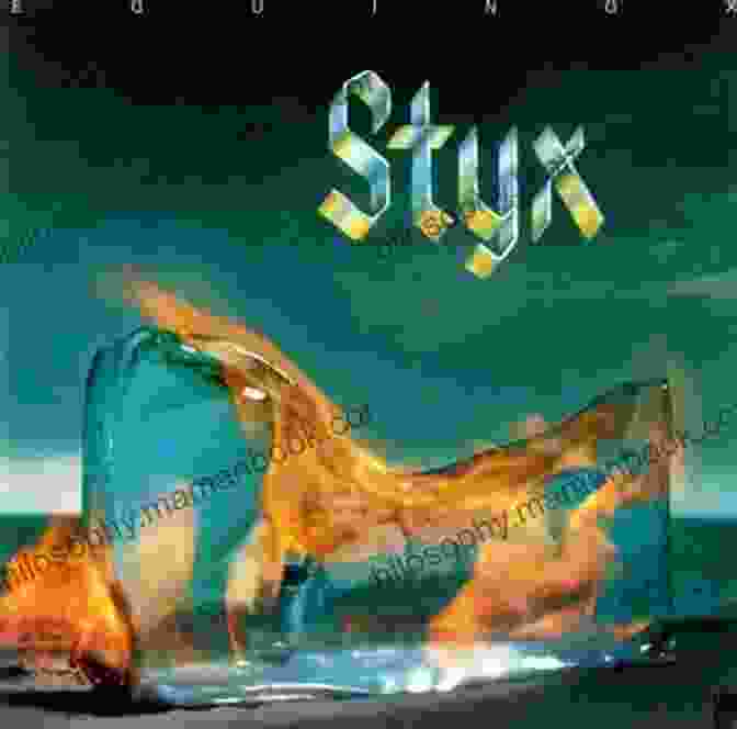 Chain Smoking On The Styx Album Cover Featuring A Murky Depiction Of The Styx River, A Boatman, And A Figure Chain Smoking In The Foreground, With A Faint Silhouette Of A City In The Distance Chain Smoking On The Styx
