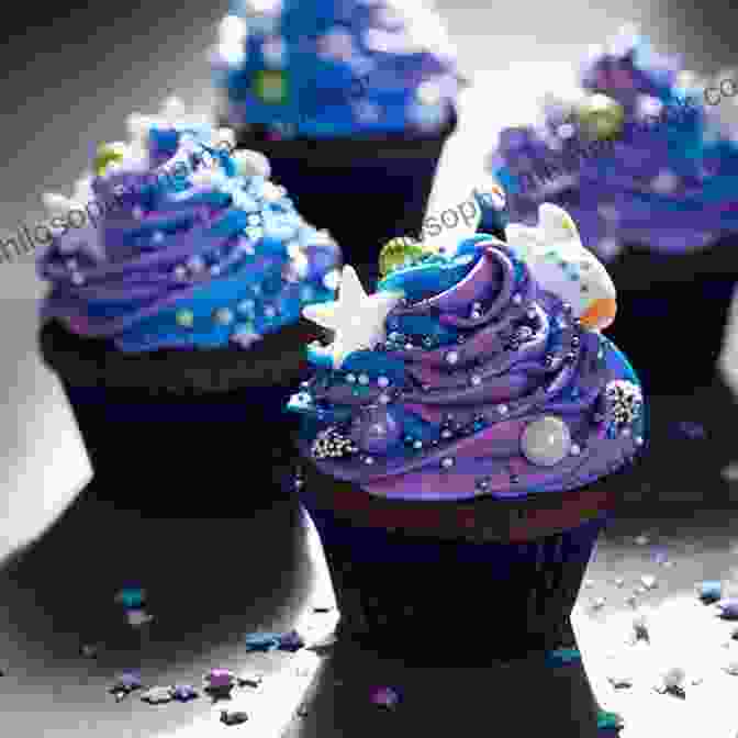 Galaxy Cupcakes With Blue, Purple, And Pink Frosting, Edible Stars, And Planets 101 Quick Easy Cupcake And Muffin Recipes