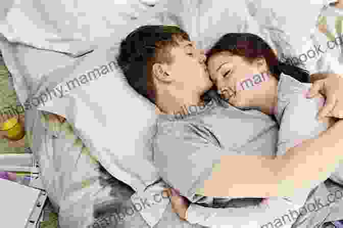 Image Of A Couple Lying In Bed, Embracing My Wide White Bed Fiona Sampson