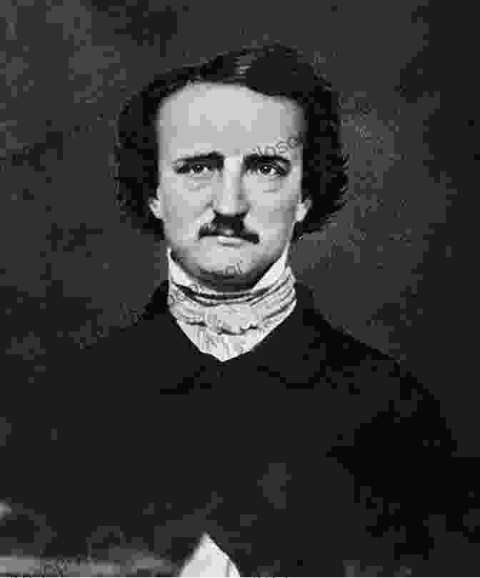 Portrait Of Edgar Allan Poe With Piercing Eyes And A Somber Expression, Reflecting The Depth And Intensity Of His Literary Persona. Edgar Allan Poe S Complete Poetical Works (Illustrated)