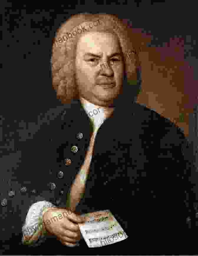 Portrait Of Johann Sebastian Bach, A German Composer And Musician Of The Baroque Period Easy Classical Ukulele Bass Duets: Featuring Music Of Bach Mozart Beethoven Vivaldi And Other Composers In Standard Notation And TAB