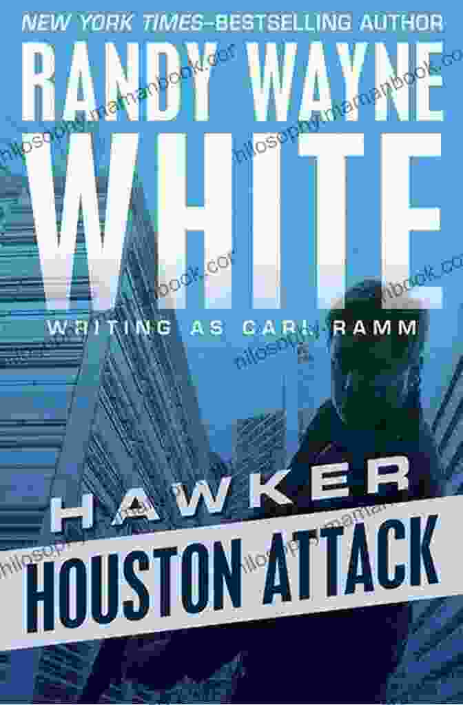 Randy Wayne White, The Houston Attack Hawker, Standing At His Food Cart Houston Attack (Hawker 5) Randy Wayne White