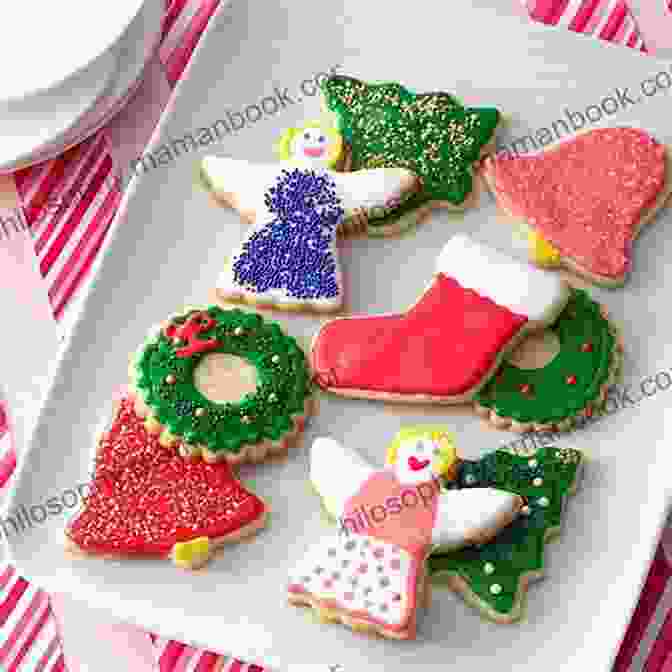 Sugar Cookies Cut Into Various Shapes And Decorated With Colorful Frosting The Best Cookies Cook For Every Kitchen With 150+ Recipes To Bake For The Holidays