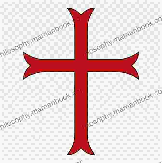 Symbol Of Knights Templar, Depicting A Red Cross On A White Background The Butcher Of St Peter S (Last Templar Mysteries 19): Danger And Intrigue In Medieval Britain (Knights Templar)