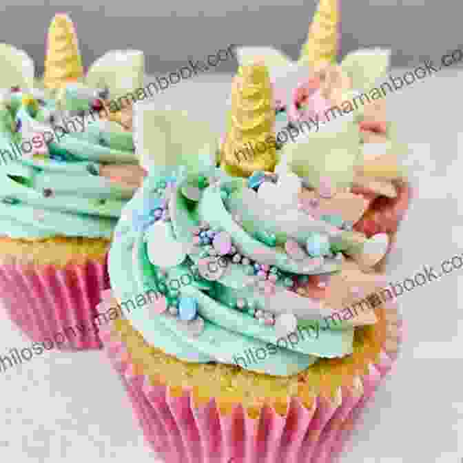 Unicorn Cupcakes With Pastel Frosting, Edible Glitter, And Candy Horns 101 Quick Easy Cupcake And Muffin Recipes