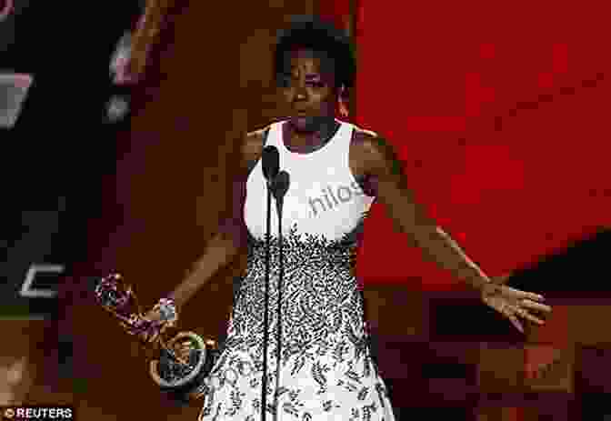 Viola Davis Accepting An Award On Stage Finding Me: A Memoir Viola Davis