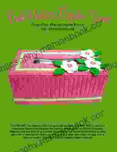Pink Passion Regular Tissue Box Cover: Plastic Canvas Pattern